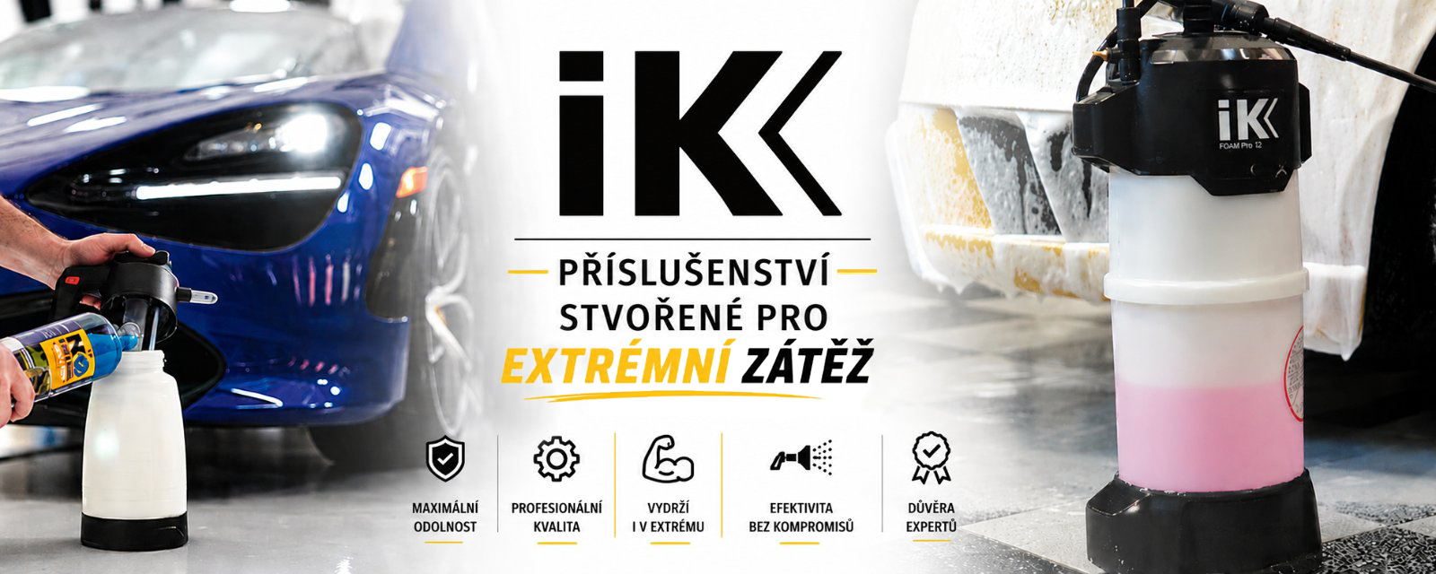 IK Sprayers - Profesionální ruční ropzrašovače, postřikovače a napěňovače