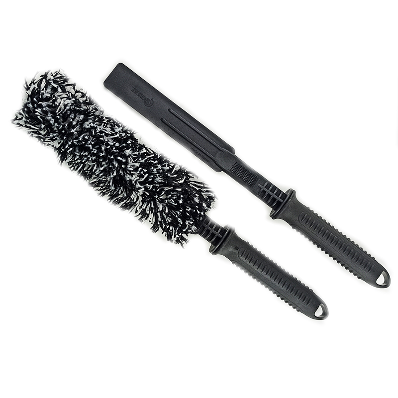 Zerda Catch All Wheel Brush - mikrovláknový kartáč se snímatelným návlekem