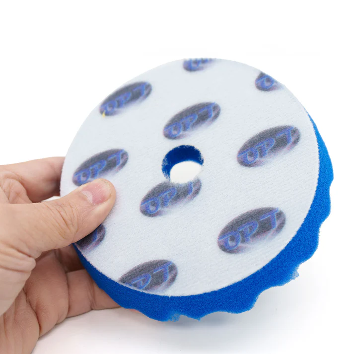 Optimum Waffle Foam Pad Blue - středně korekční leštící kotouč - Průměr: 150 mm