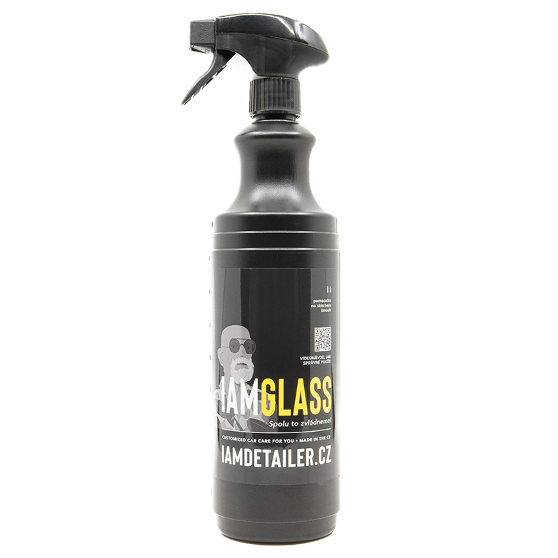 IAM GLASS - čistič skel beze šmouh a efektem proti mlžení - Objem: 500 ml