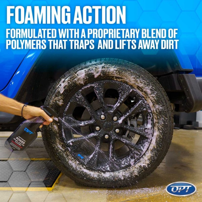 Optimum Power Wheel and Tire Cleaner - efektivní čistič kol a pneumatik - Objem: 3800 ml