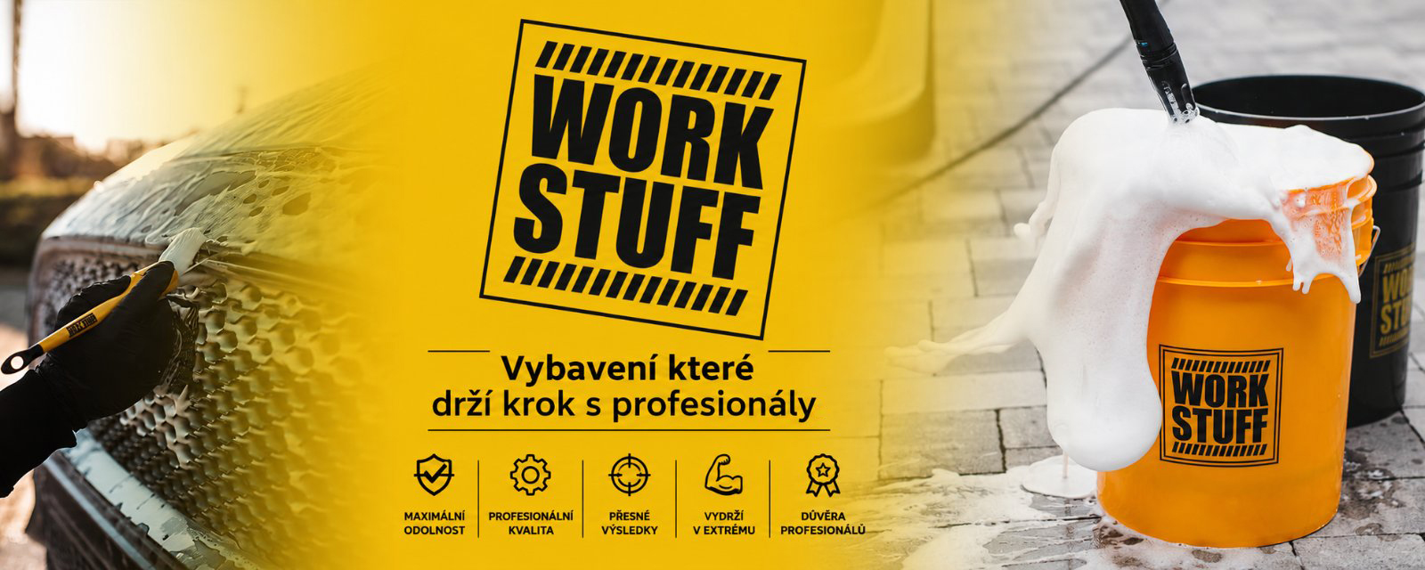 Work Stuff detailing příslušenství