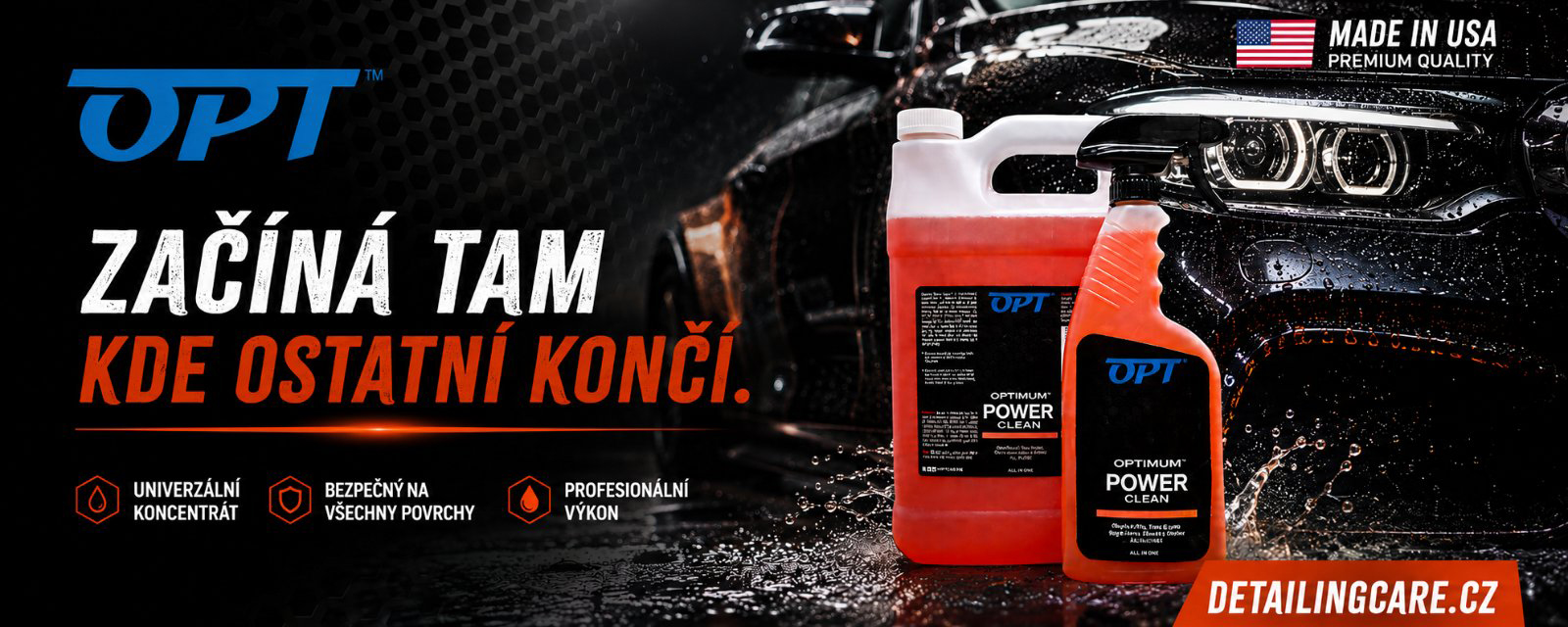 Optimum Power Clean - nejúčinější univerzální čistič