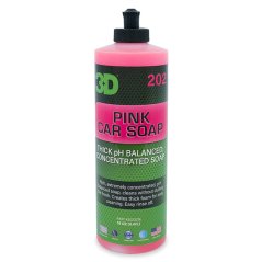 3D Pink Car Soap – pH neutrální a vysoce koncentrovaný šampon
