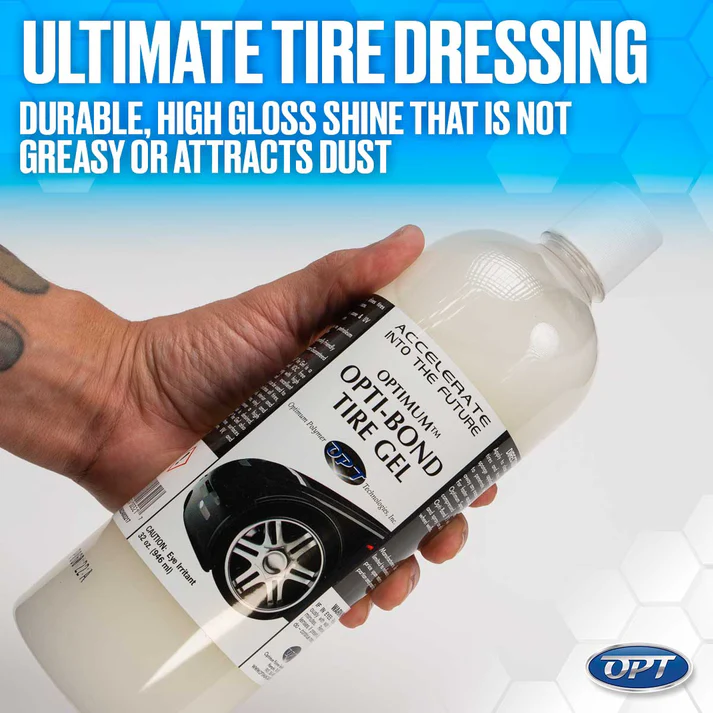 Optimum Opti-Bond Tire gel - gel na ošetření pneumatik a plastů - Objem: 946 ml