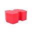 Optimum Big Red Sponge 2.0 - specifická mycí houba s řezanou konstrukcí