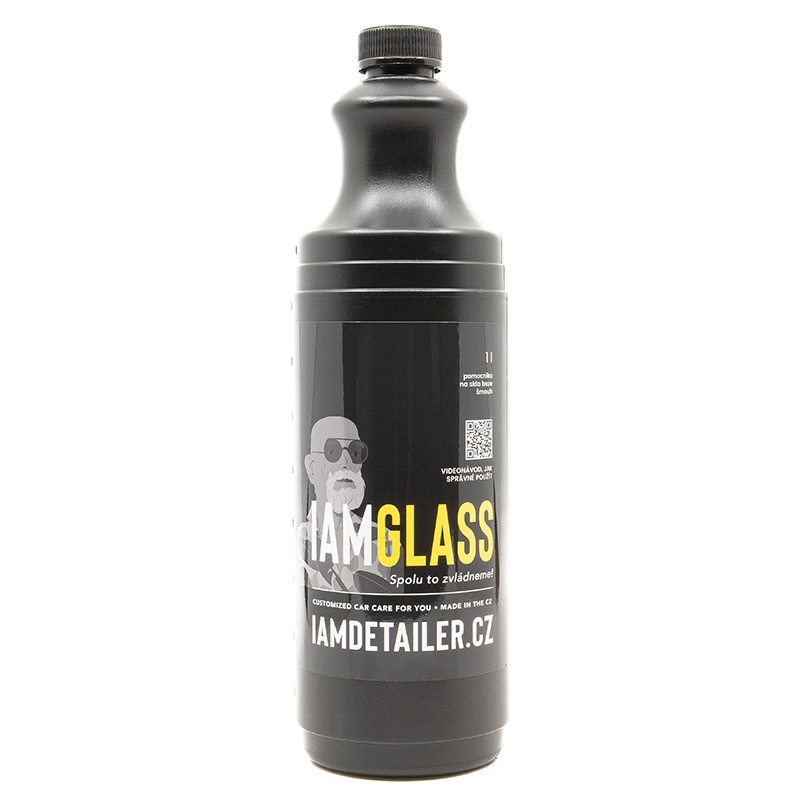 IAM GLASS - čistič skel beze šmouh a efektem proti mlžení - Objem: 500 ml