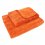 Zerda Artygen drying towel orange 950GSM - hybridní, extra savý sušící ručník - Rozměry: 38 x 40 cm