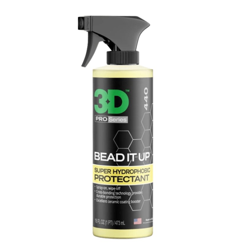 3D Bead It Up – ochranný sealant na lak auta s vysokým leskem a hydrofobním efektem