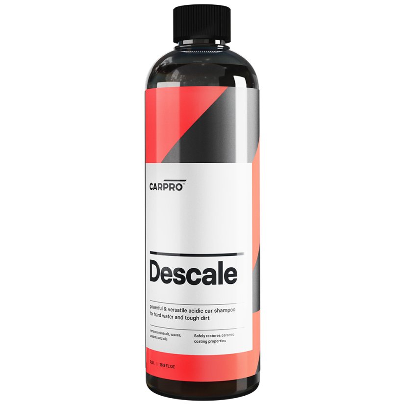 CarPro Descale - vysoce účinný kyselý autošampon - Objem: 500 ml