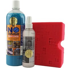 Velká sada pro mytí bez oplachu (No Rinse 946ml, Opti-Seal 236ml, Big Red Sponge)