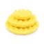 Optimum Waffle Foam Pad Yellow - silně korekční leštící kotouč