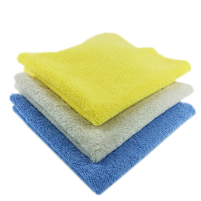 Zerda Wrap Knit Terry 300GSM - všestranná mikrovláknová utěrka 40x40cm - Barva: 6ks - Modrá