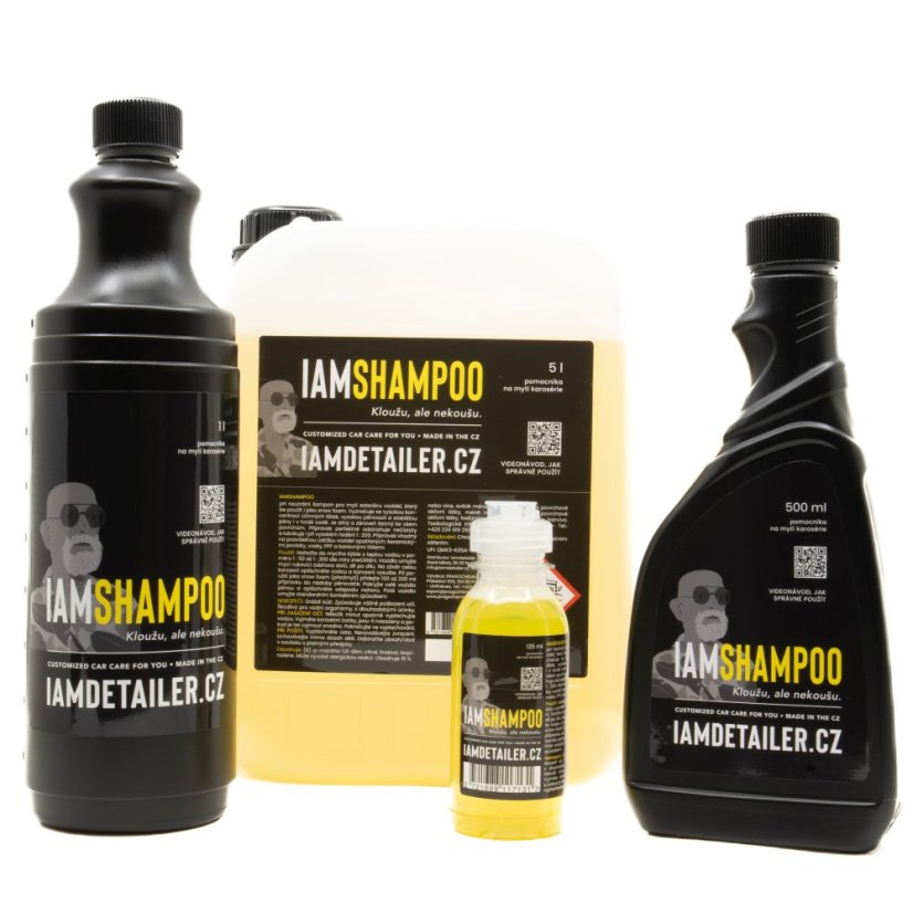 IAM SHAMPOO - silný, přesto šetrný ph neutrální autošampon