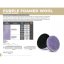 Lake Country Purple Foamed Wool - leštící kotouč z vlny impregnovaný pěnou - Průměr: 89 mm
