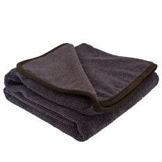 Zerda Twisted loop towel 60x90cm grey 600GSM - sušící ručník s hranou z alcantary