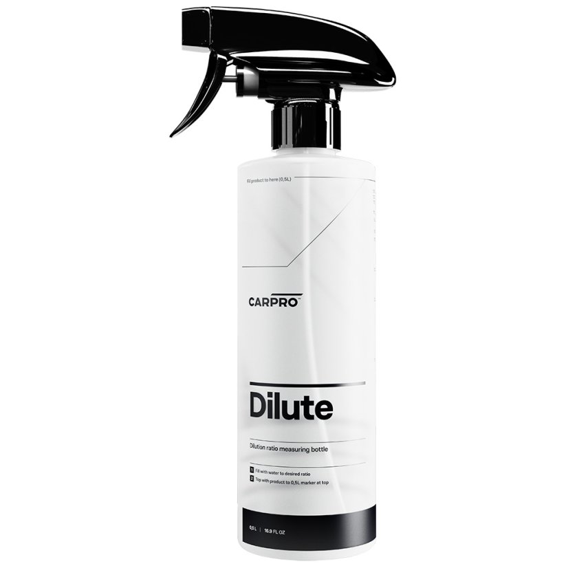 CarPro Dilute - rozprašovač se stupnicí pro snadné ředění