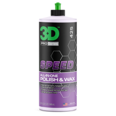 3D SPEED All In One – multifunkční lešticí a ochranný produkt pro rychlý lesk a ochranu laku auta