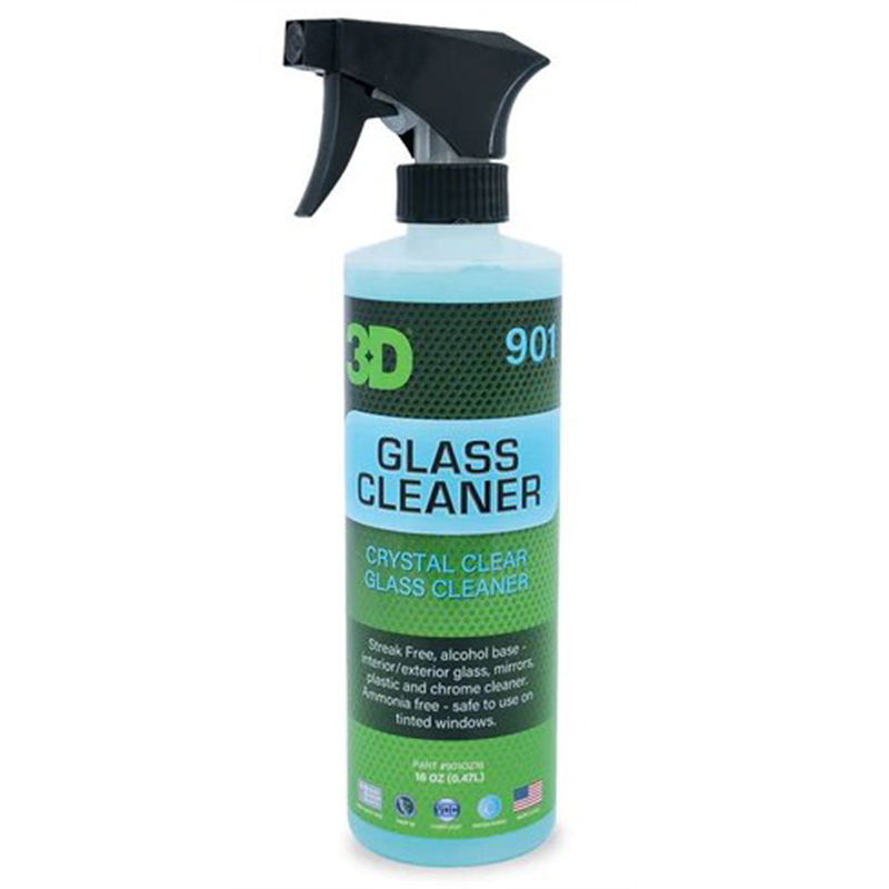 3D Glass Cleaner – čistič autoskel bez šmouh pro křišťálově čistý výhled