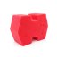 Optimum Big Red Sponge 2.0 - specifická mycí houba s řezanou konstrukcí