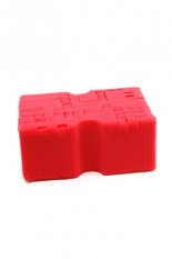 Optimum Big Red Sponge - specifická mycí houba s řezanou konstrukcí