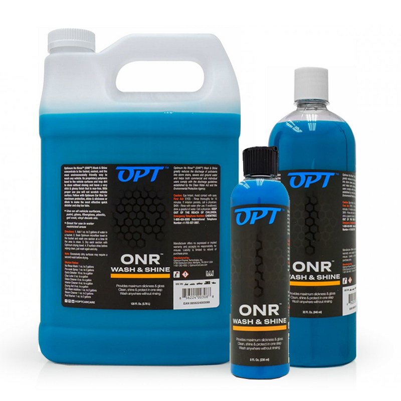 Optimum No Rinse Wash & Shine - mytí a lesk bez oplachu - Objem: 236 ml
