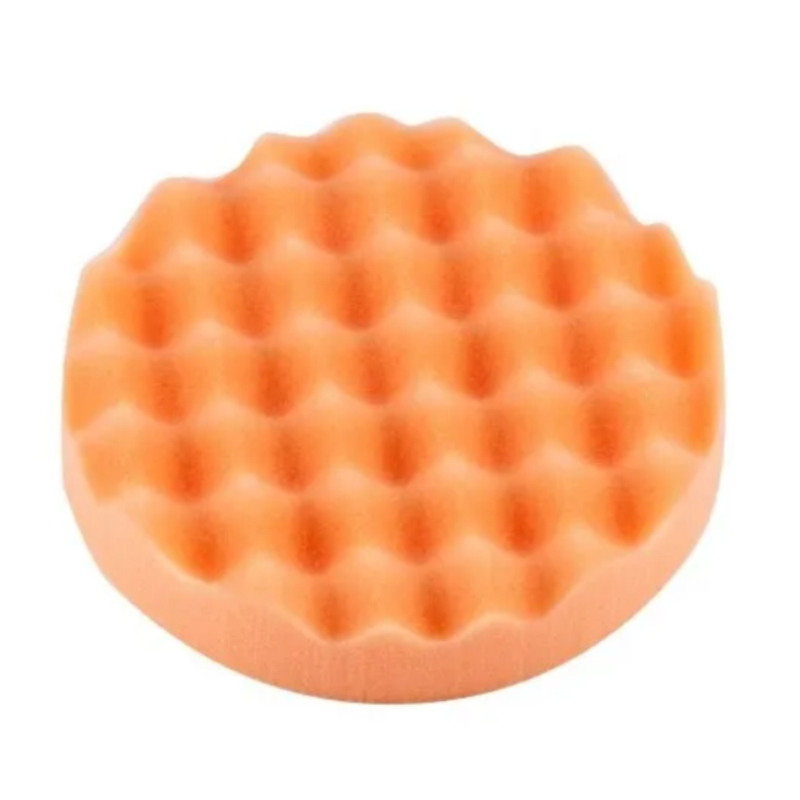 Optimum Waffle Foam Pad Orange - středně korekční leštící kotouč - Průměr: 125 mm