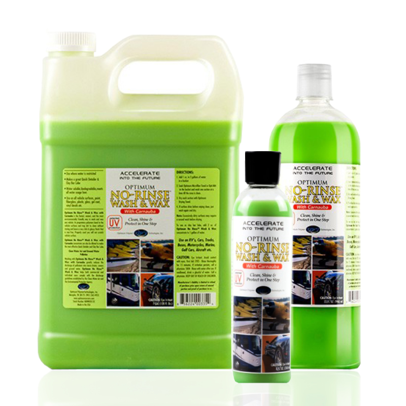 Optimum No Rinse Wash & Wax – mytí a vosk bez oplachu - Objem: 3800 ml
