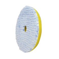 Buff and Shine Uro-Wool Blue/White Cutting (Yellow Foam) – silně korekční vlněný kotouč