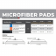 Lake Country Microfiber One-Step Pad - jednokrokový leštící kotouč z mikrovlákna pro orbitální leštičky - Průměr: 133 mm