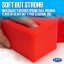 Optimum Big Red Sponge - specifická mycí houba s řezanou konstrukcí
