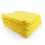 Zerda Wrap Knit Terry 300GSM - všestranná mikrovláknová utěrka 40x40cm - Barva: 6ks - Žlutá
