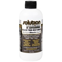Solution Finish Black Trim Restorer - oživovač vybledlých plastů s dlouhodobým účinkem