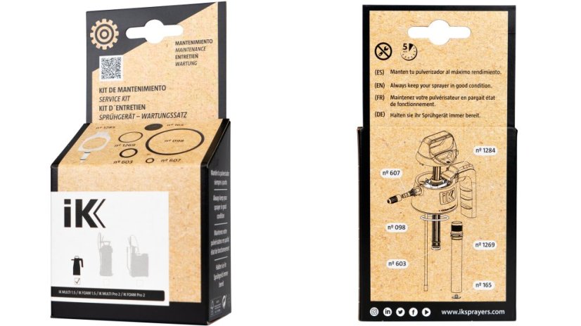 IK MULTI-FOAM 1,5 - PRO2 - opravná sada těsnění