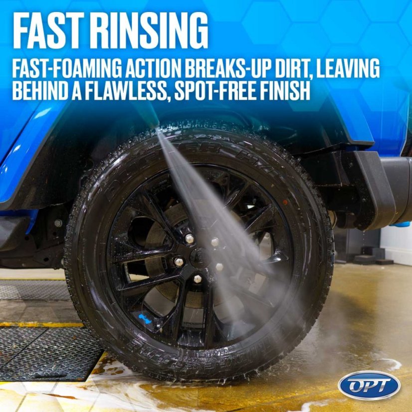 Optimum Power Wheel and Tire Cleaner - efektivní čistič kol a pneumatik - Objem: 3800 ml