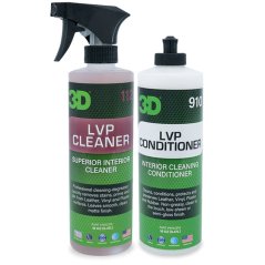 3D SET: LVP Cleaner + Conditioner 473ml - čištění a ošetření kůže, vinylů a plastů