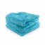 Detail mikrovlákna Zerda Plush Buffing Towel pro bezpečné leštění laku