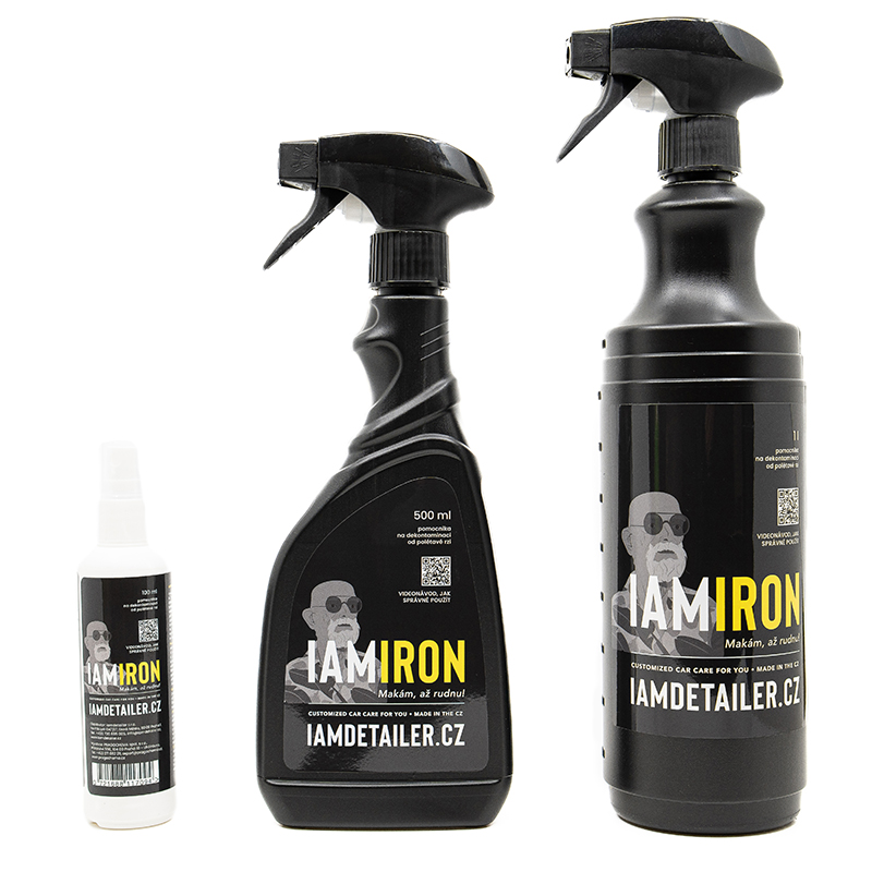 IAM IRON - extra účinný odstraňovač polétavé rzi - Objem: 500 ml