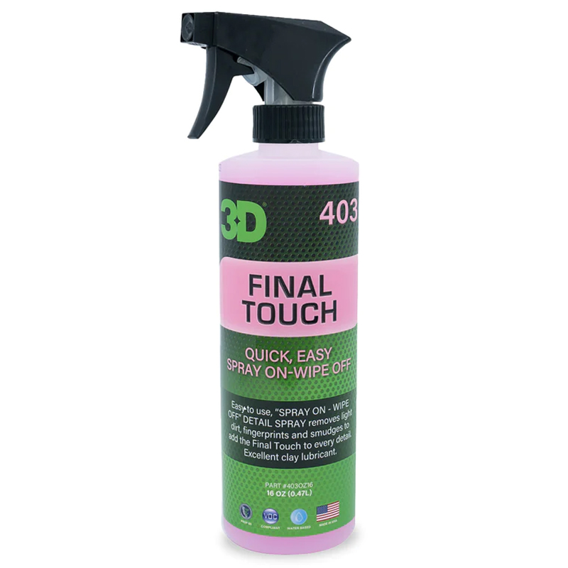 3D Final Touch – detailer se svěží třešňovou vůni