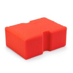 Optimum Big Red Sponge - specifická mycí houba s řezanou konstrukcí