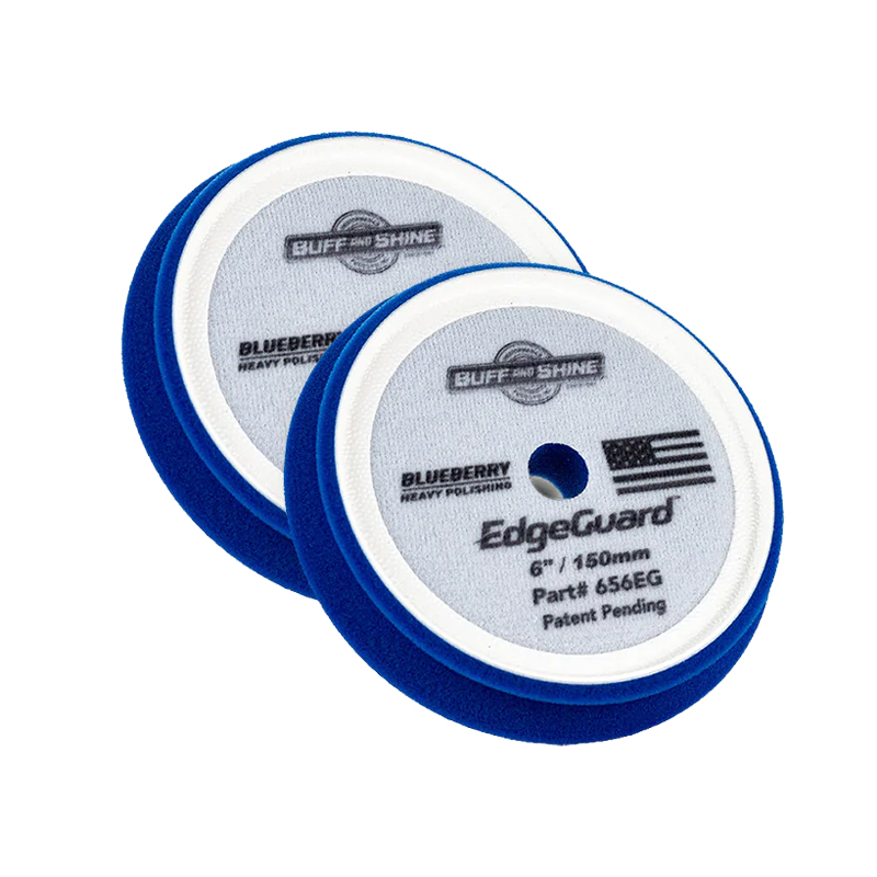 Buff and Shine EdgeGuard BlueBerry (Heavy Polish) - silně korekční leštící kotouč - Průměr: 75/90mm (2ks)