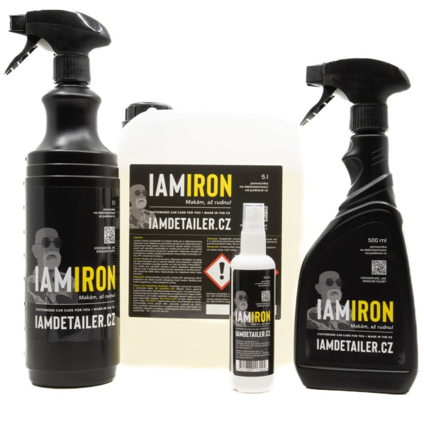 IAM IRON - extra účinný odstraňovač polétavé rzi - Objem: 500 ml