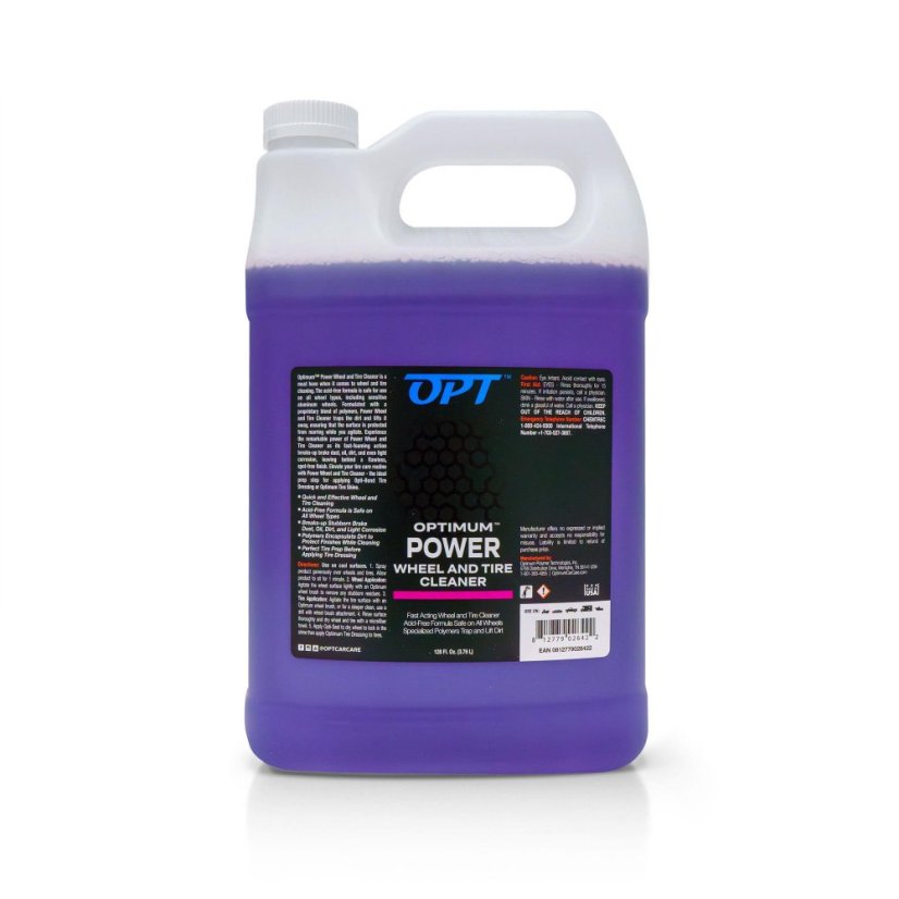 Optimum Power Wheel and Tire Cleaner - efektivní čistič kol a pneumatik - Objem: 3800 ml