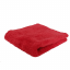Zerda Plush buffing towel 40x40cm red/blue 530GSM - extra jemné a husté mikrovlákno - Barva: Červená
