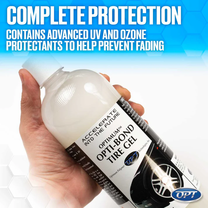 Optimum Opti-Bond Tire gel - gel na ošetření pneumatik a plastů - Objem: 946 ml